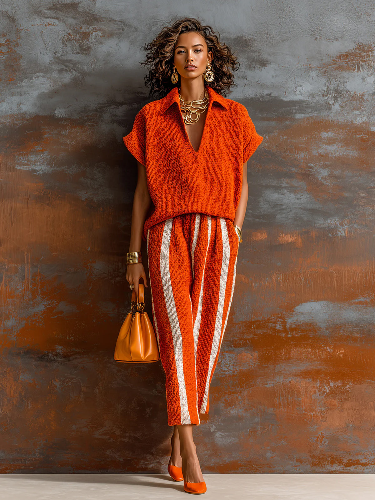 Berenice™ Colorblock Knit Two-Piece Set