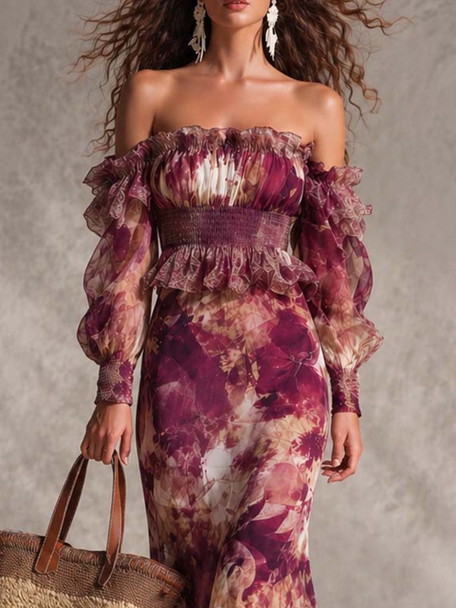 Vera Off-Shoulder Maxi Dress
