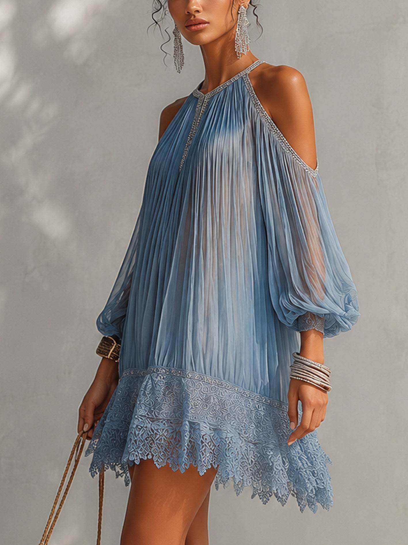 Kaia Off-Shoulder Mini Dress