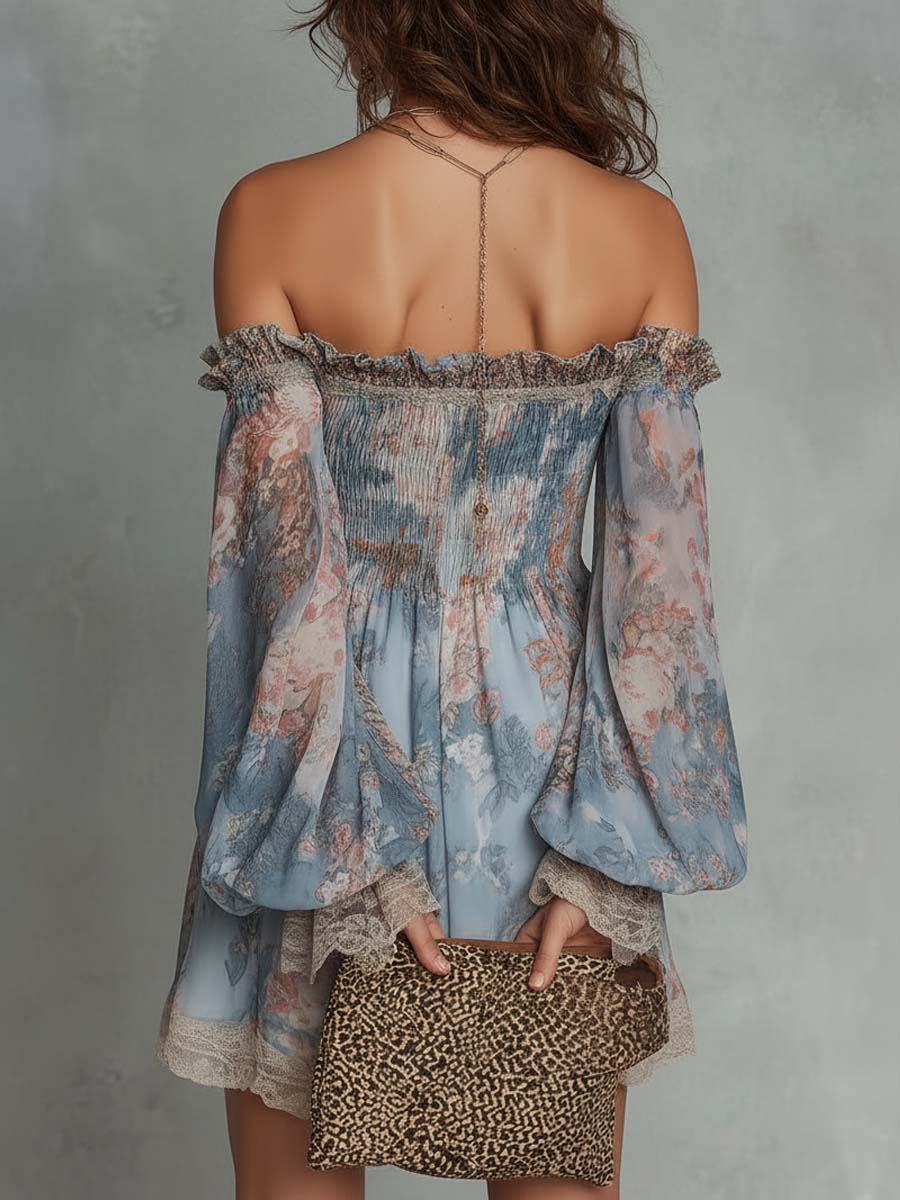 Aria Off-Shoulder Mini Dress