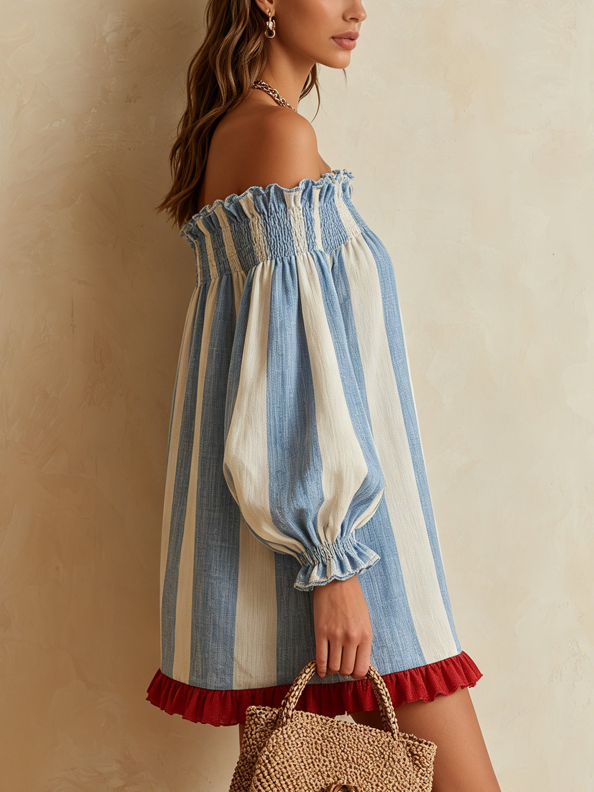 Cora Off-Shoulder Mini Dress