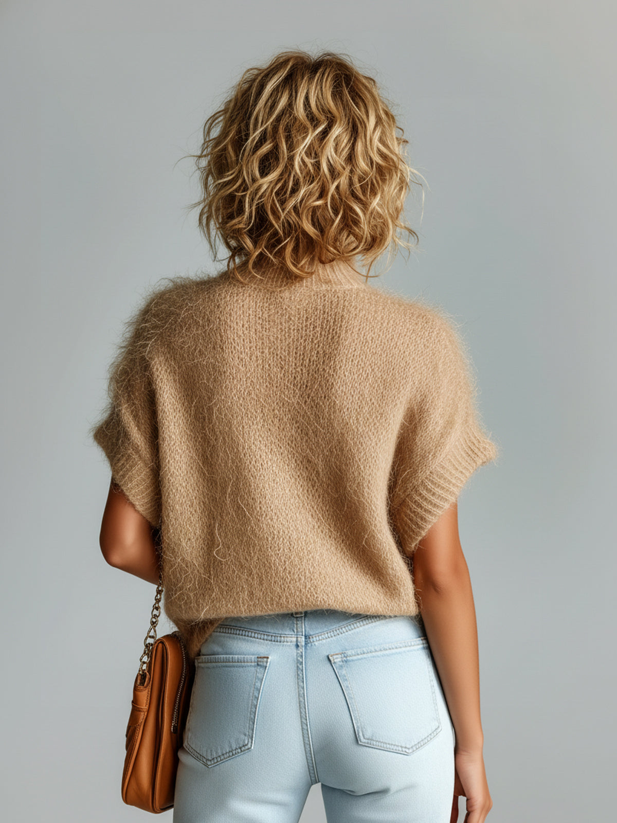 Calliope™ Mohair Mock Neck Sweater