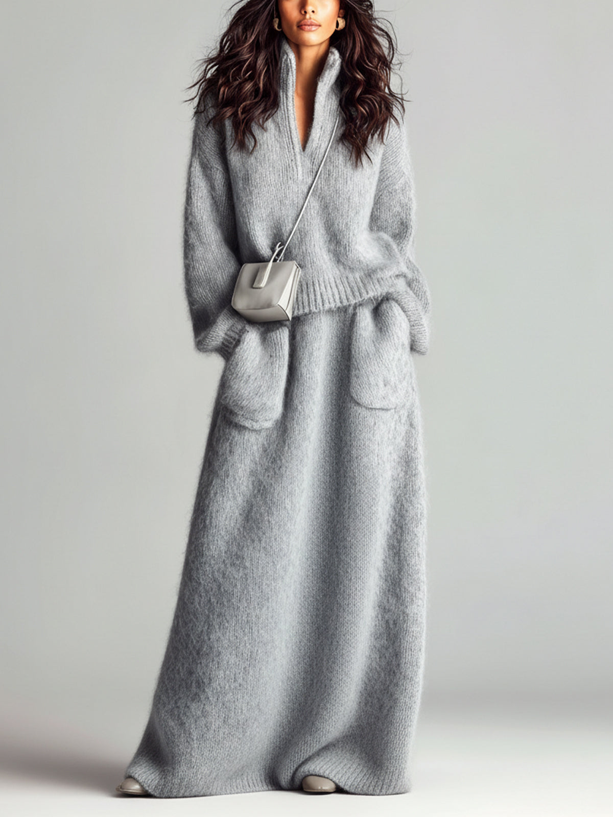 Mireille™ Sweater Maxi Skirt Set