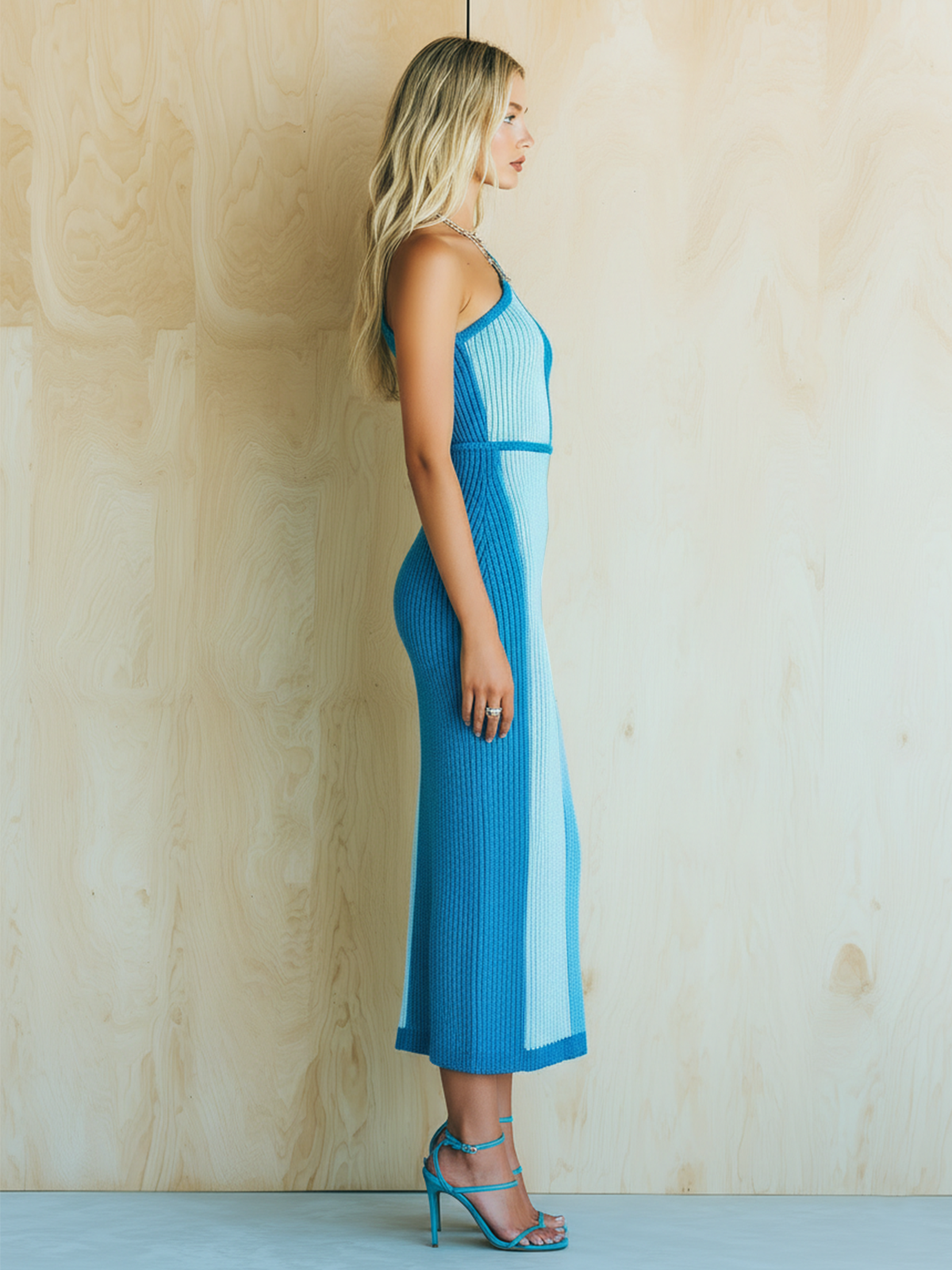 Hadley™ One-Shoulder Ribbed Midi Dress