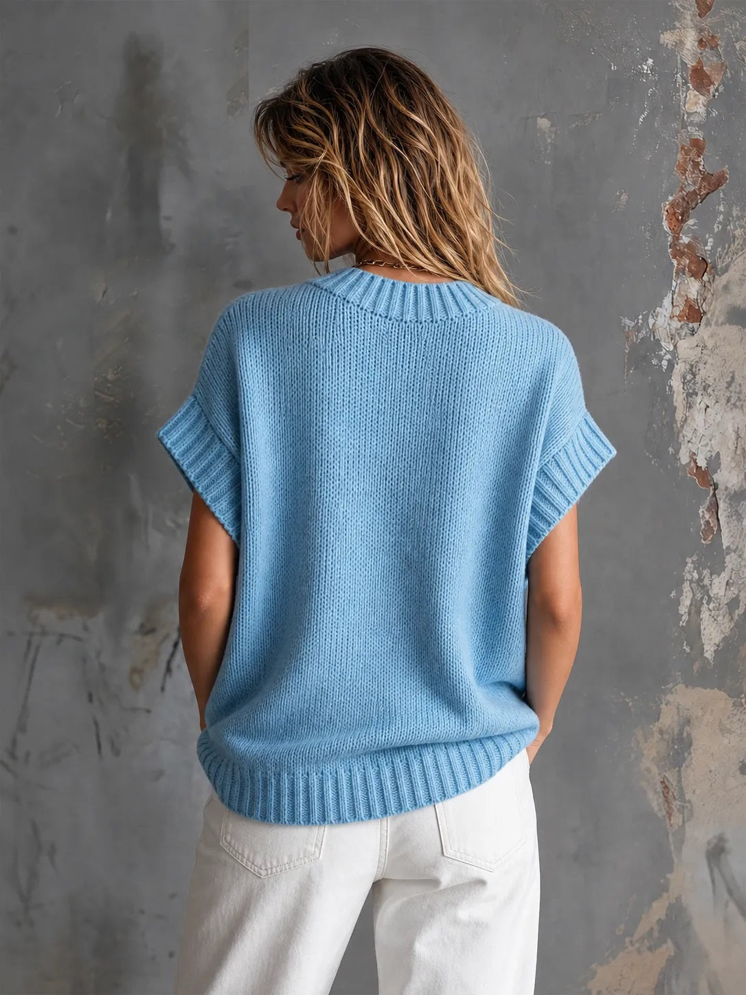 Clarisse™ Heart Jacquard Knit Sweater