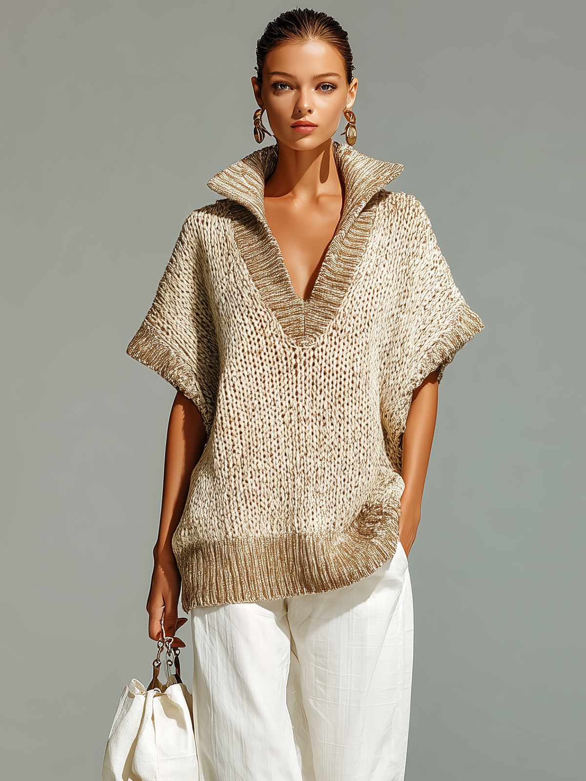 Damaris™ Colorblock Knit Vest