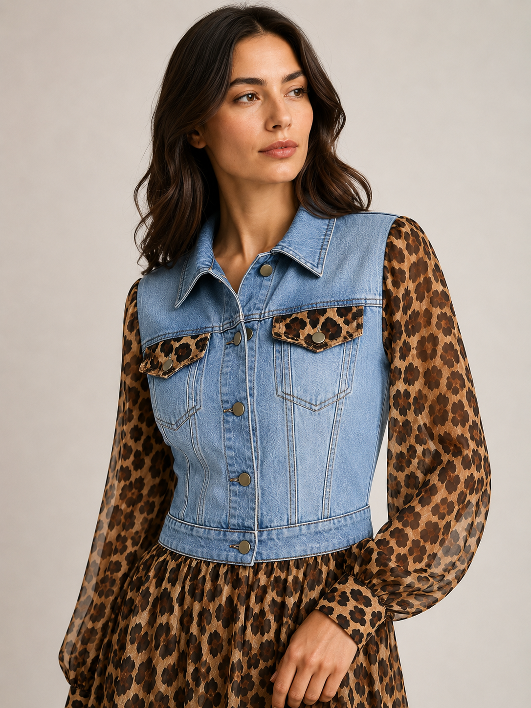 Milan Leopard Dress