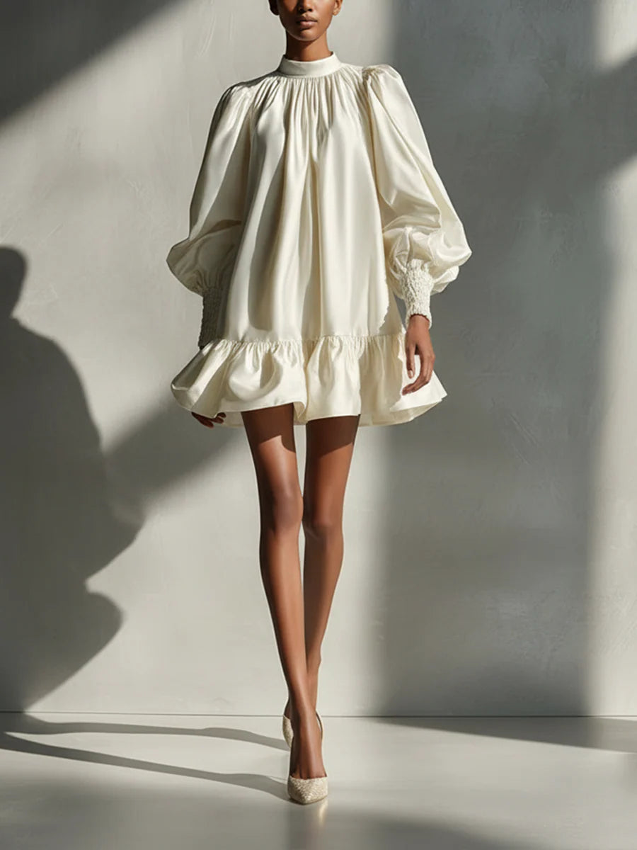 Colette Ruffle Mini Dress