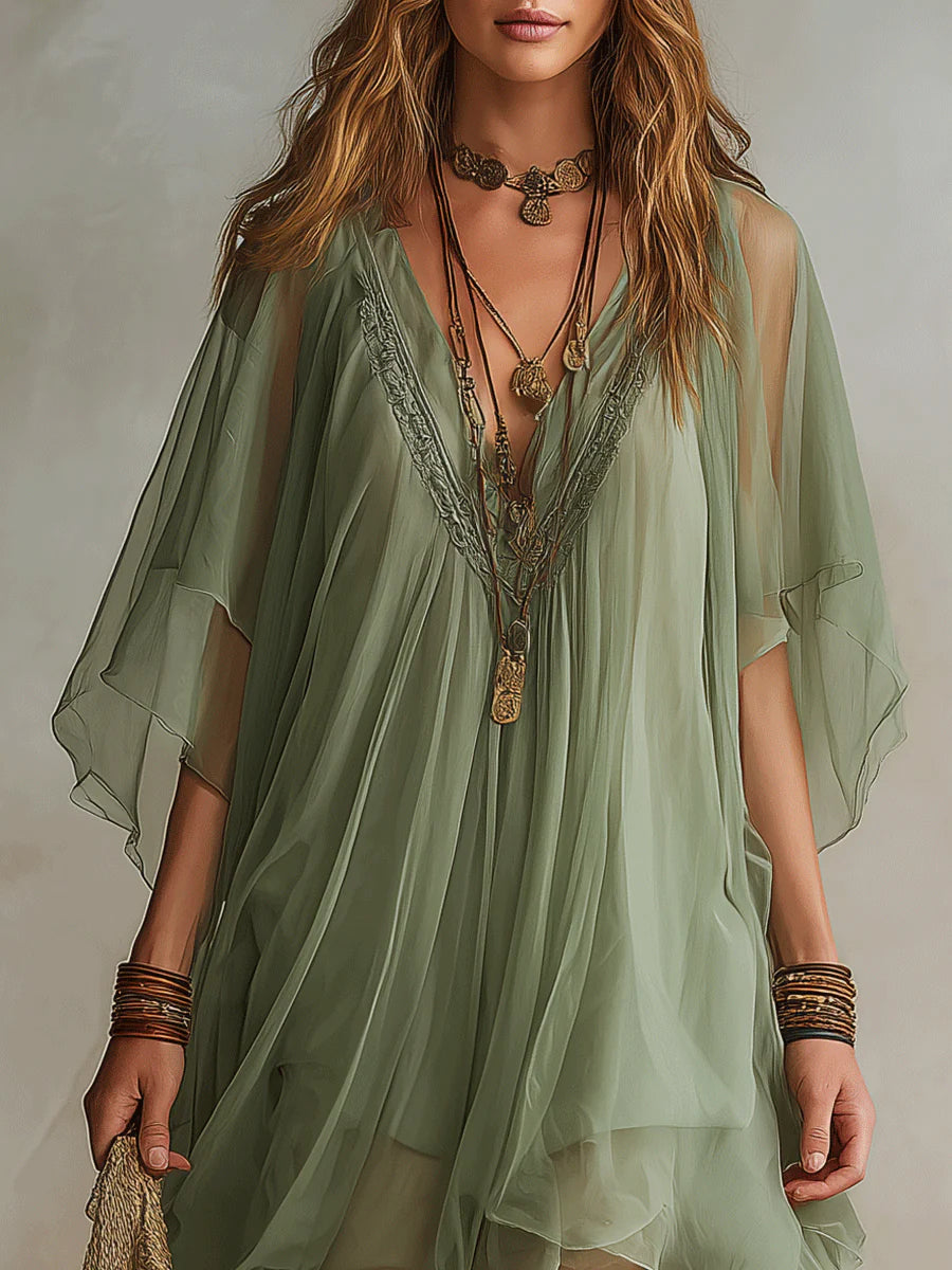 Mara Tiered Mini Dress