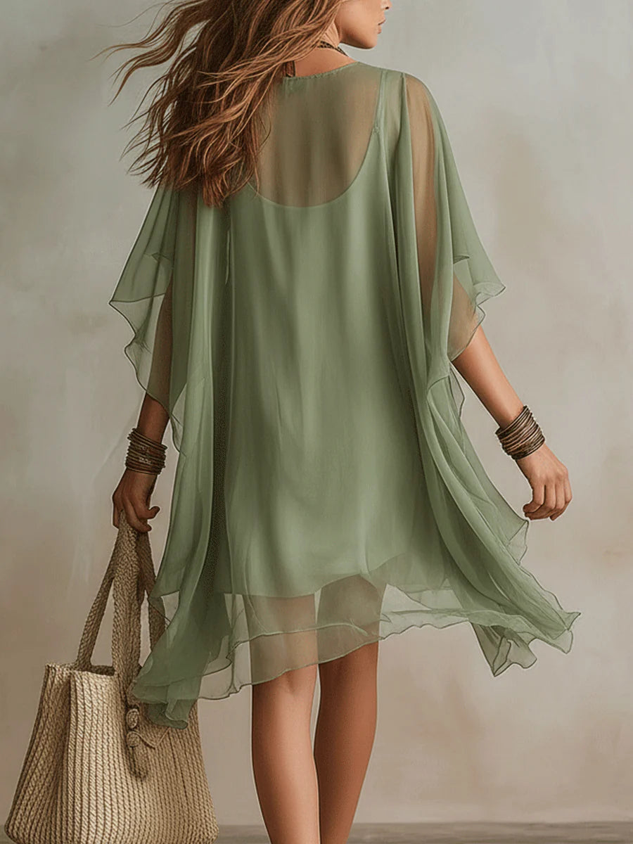 Mara Tiered Mini Dress