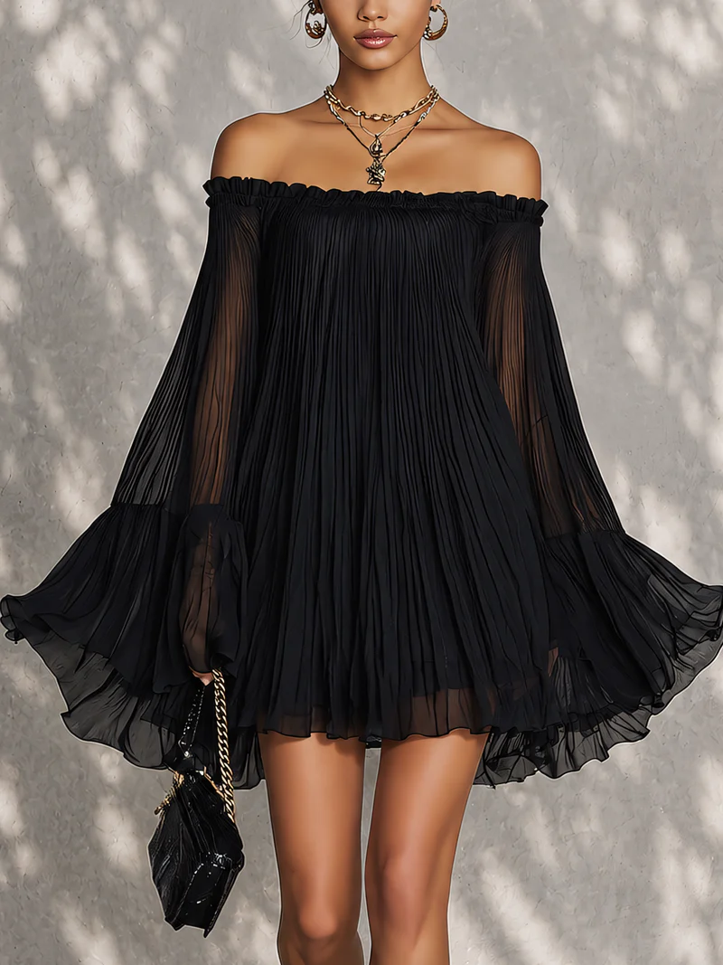 Mila Off-Shoulder Mini Dress