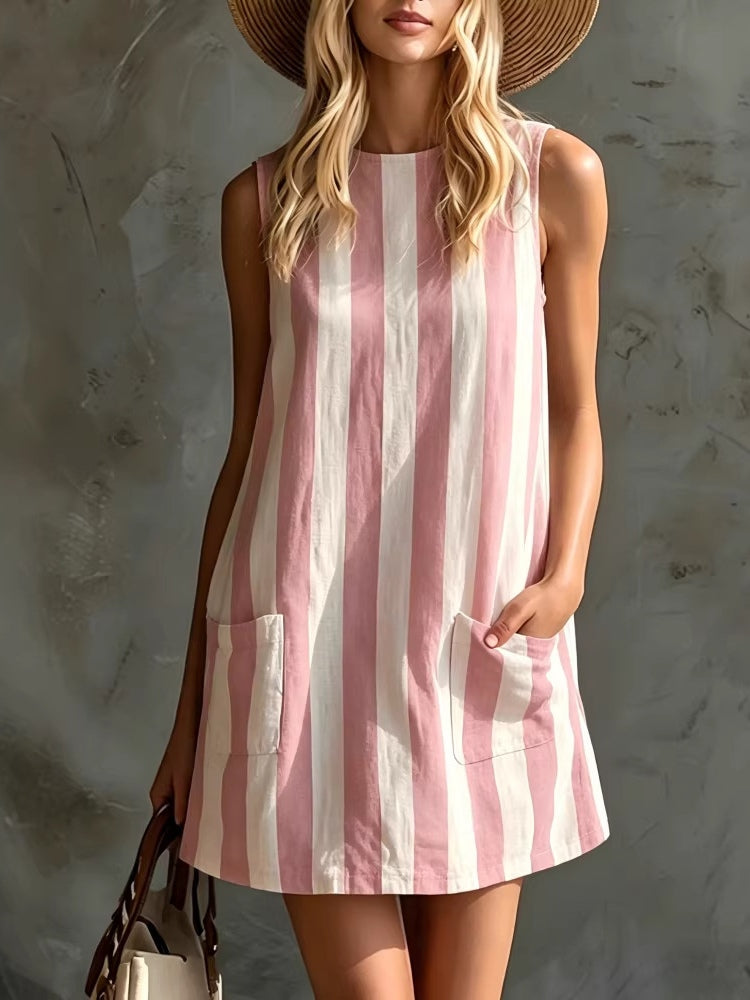 Esme Striped Mini Dress