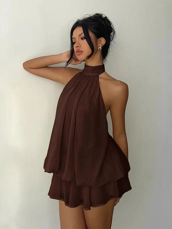 Esme Wrap Mini Dress