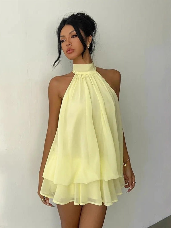 Esme Wrap Mini Dress