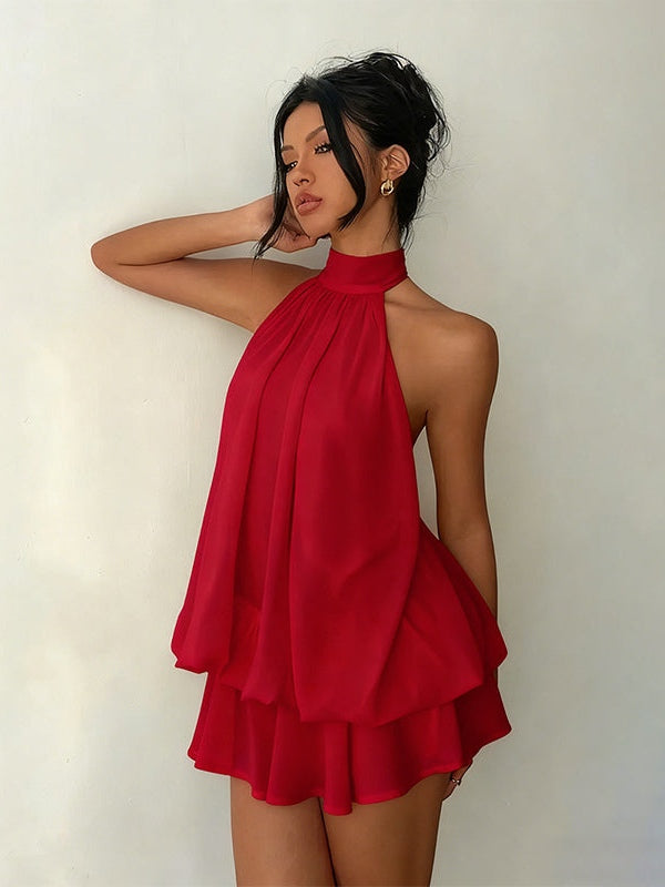 Esme Wrap Mini Dress
