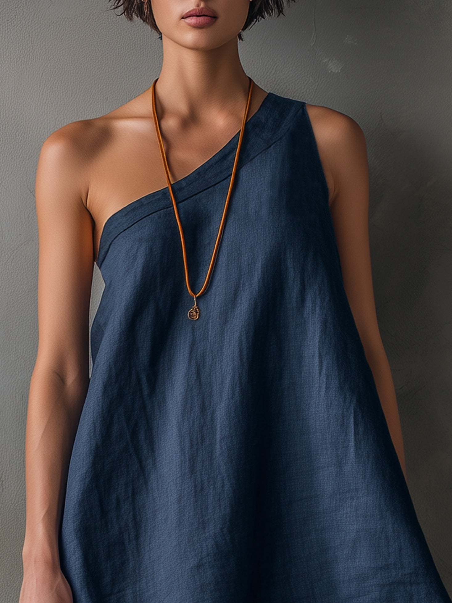 Mira One-Shoulder Mini Dress