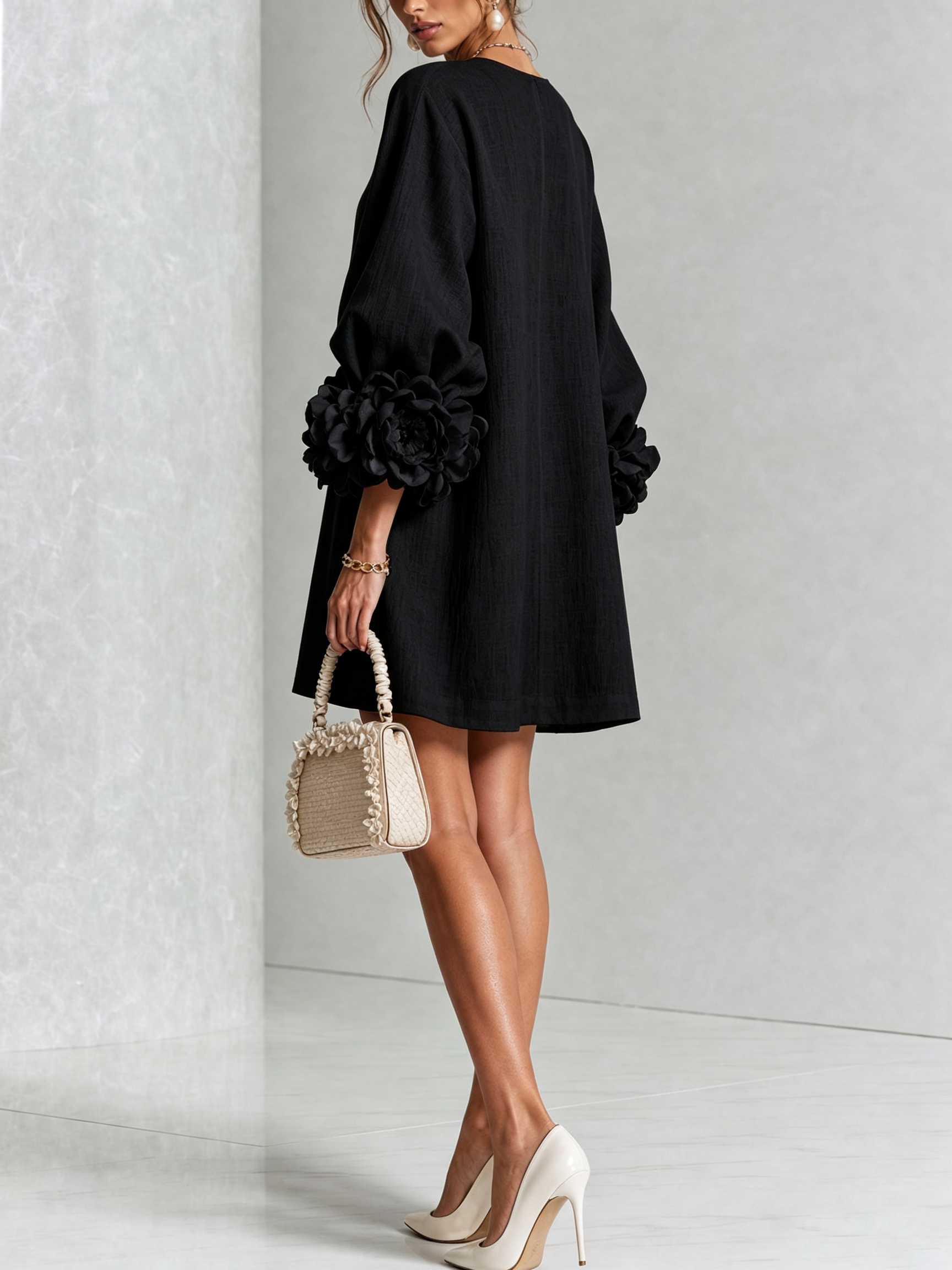 Esme Button-Down Mini Dress