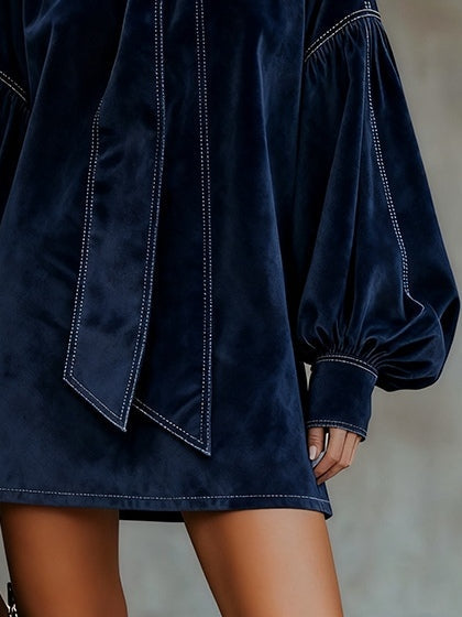 Nadia Velvet Mini Dress