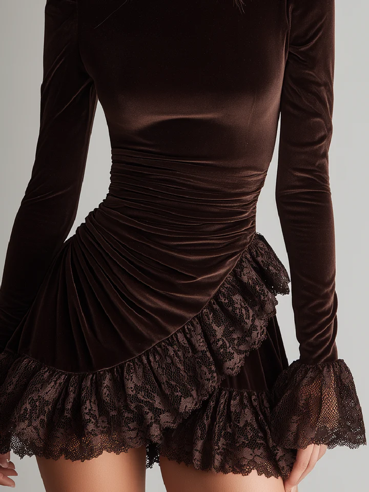 Clara Turtleneck Mini Dress