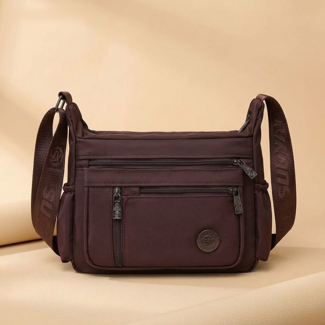 Iris Everyday Crossbody Bag - Brown
