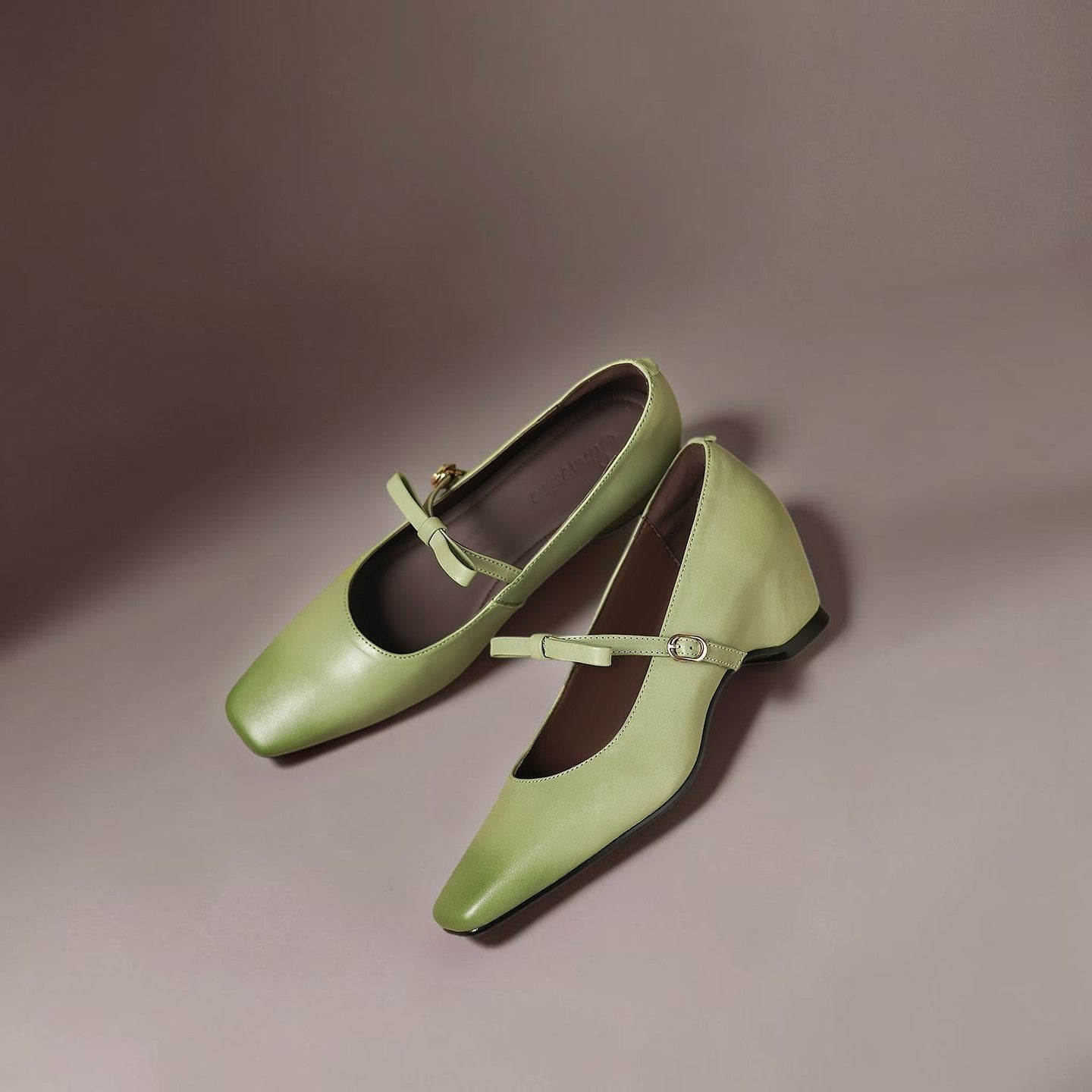 Bryony | Bow-Strap Mary Jane Pump with Concealed Heel