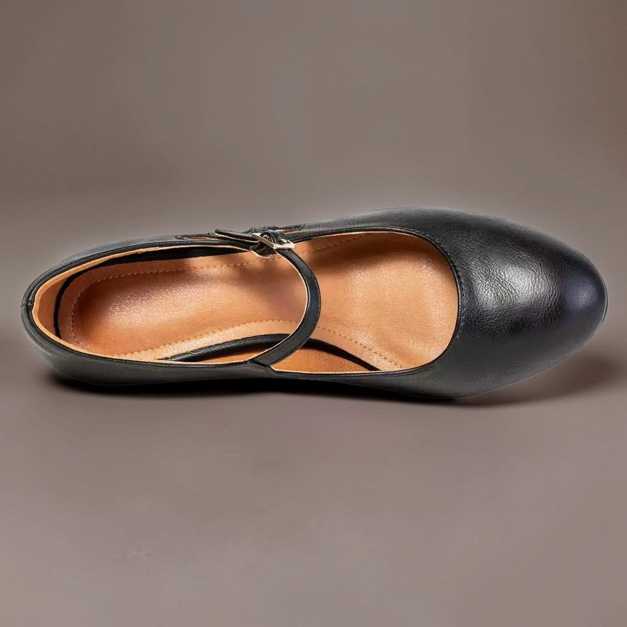 Odette | Classic Black Closed-Toe Office Pumps