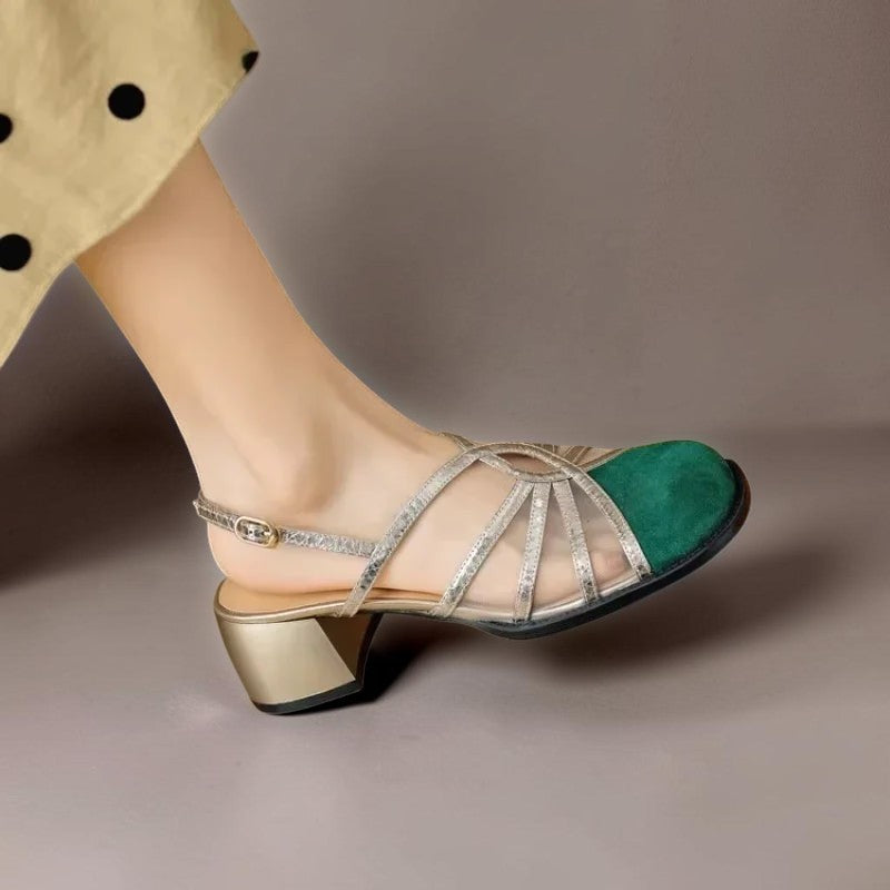 Pearl | Breathable Buckle Sandals with Adjustable Strap