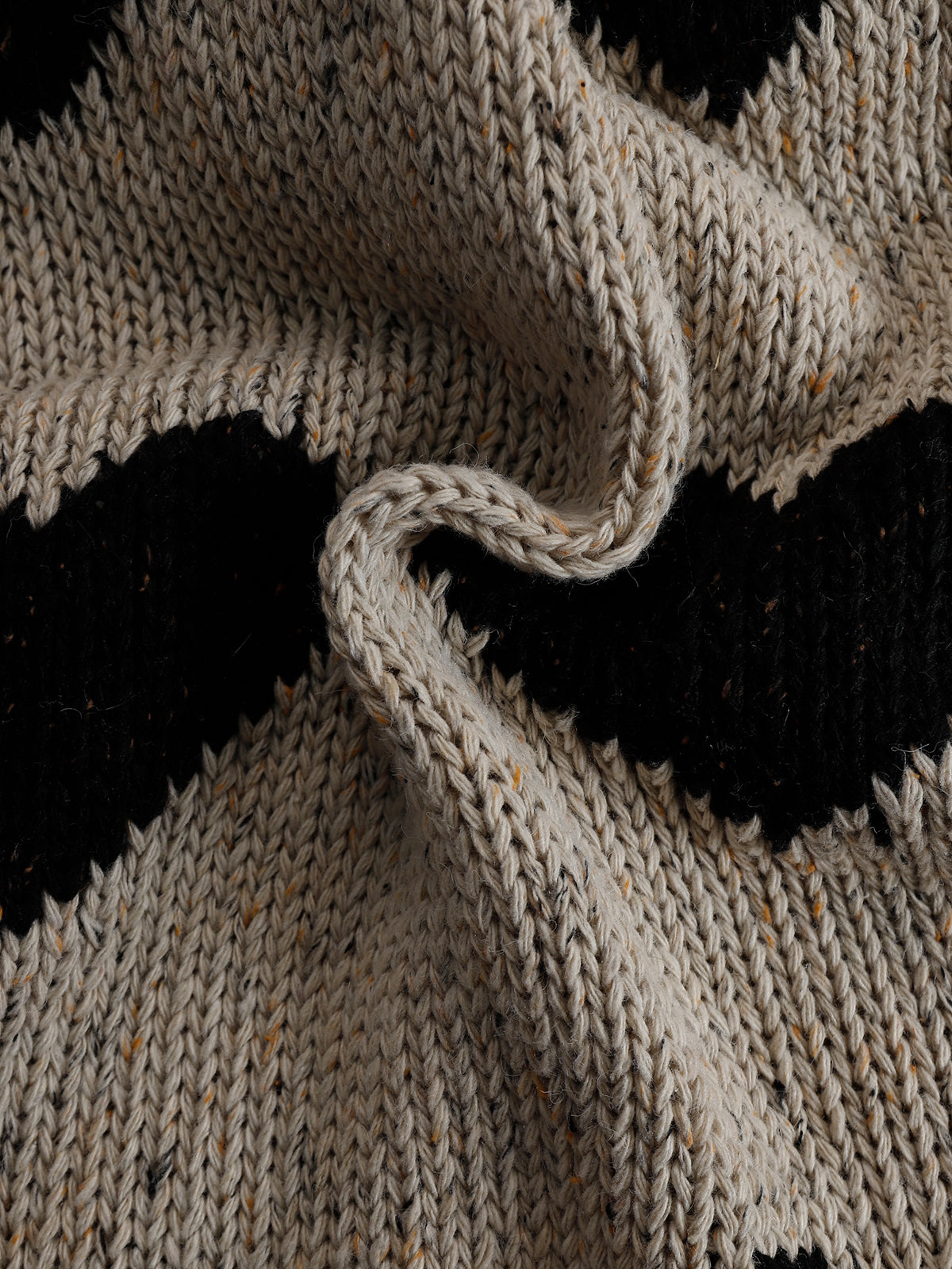 Marisol™ Heart Jacquard Long Cardigan
