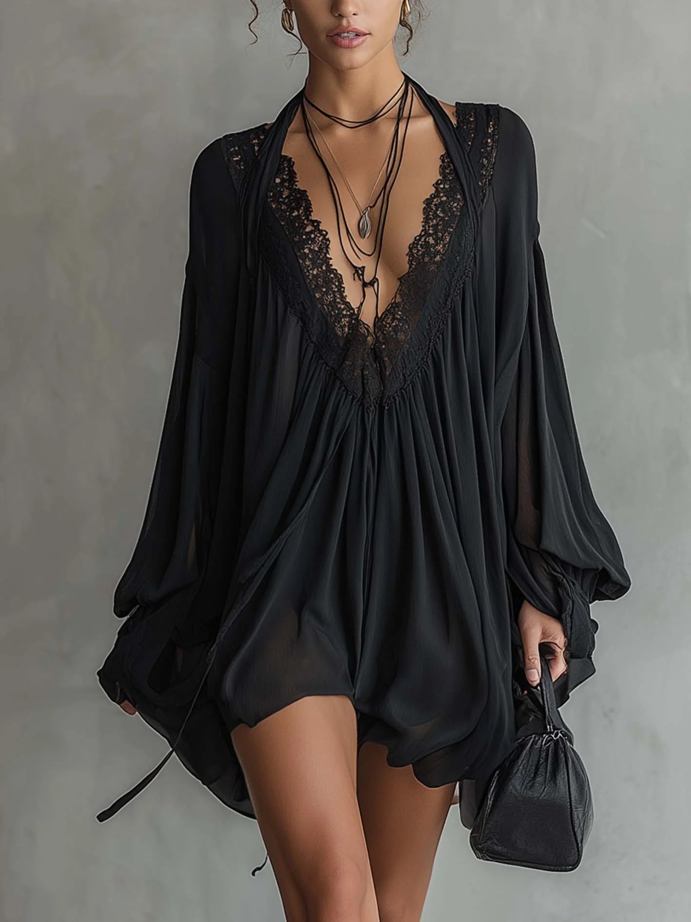 Mila Halter Mini Dress