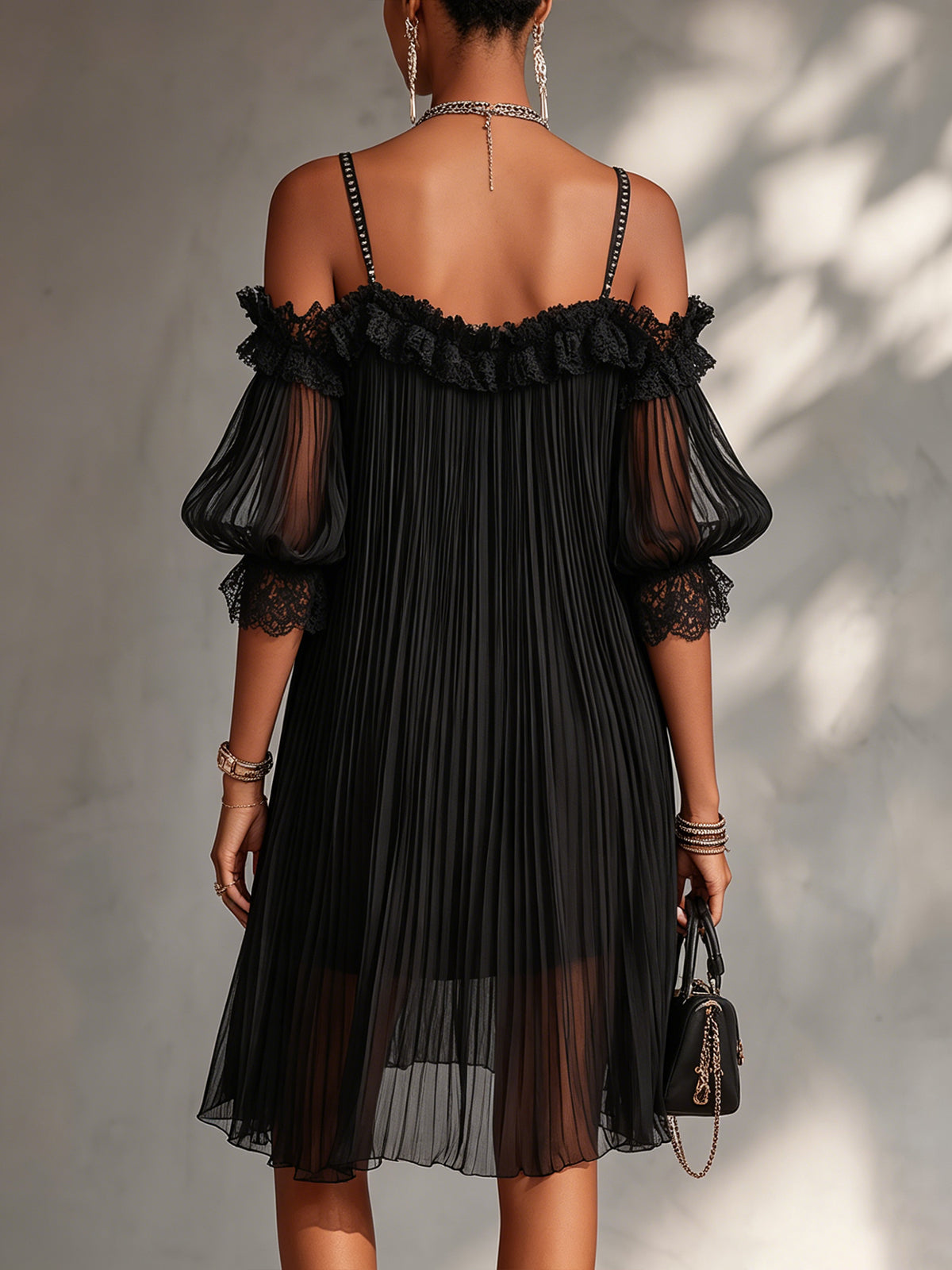 Mira Off-Shoulder Mini Dress