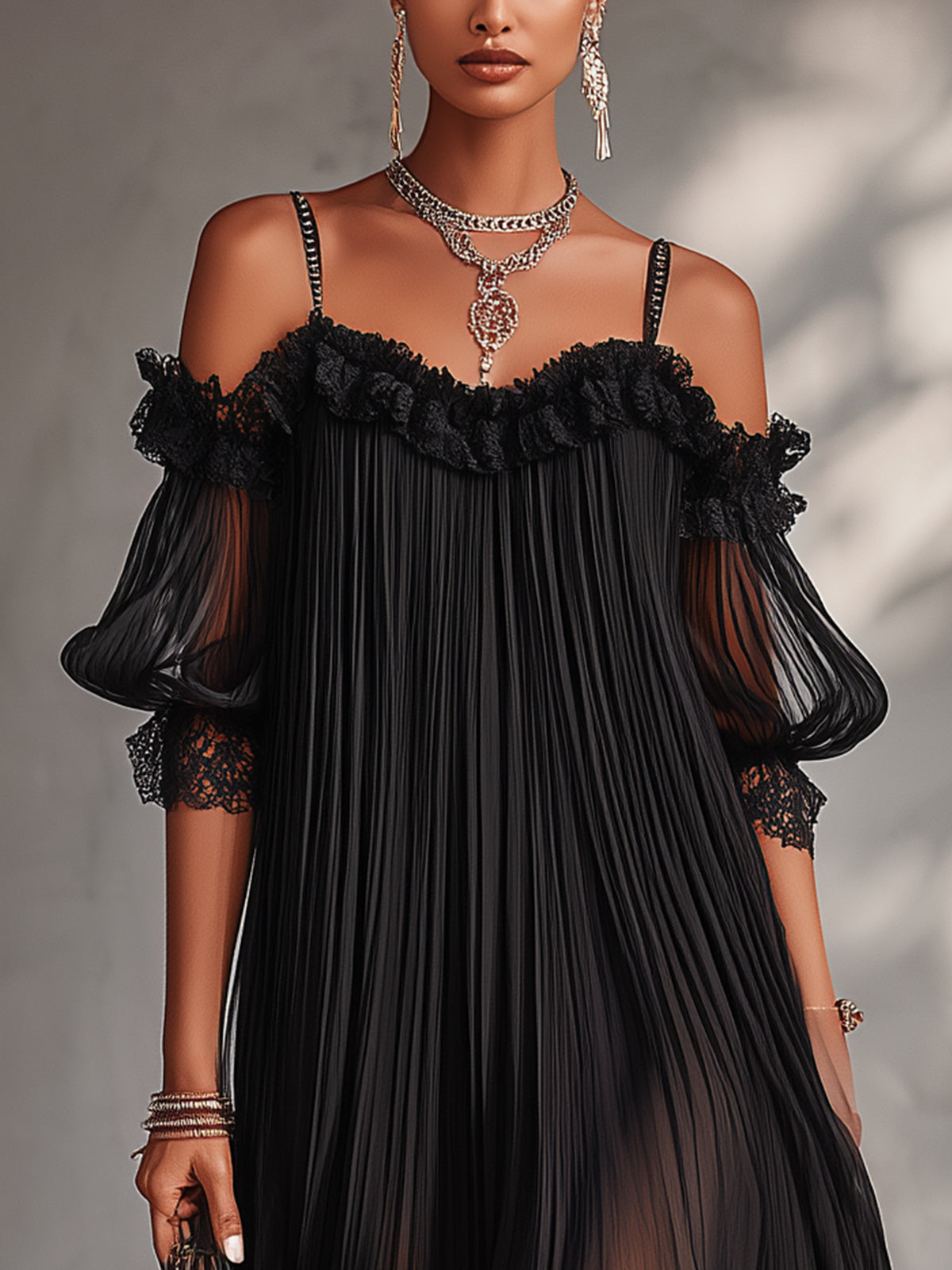 Mira Off-Shoulder Mini Dress