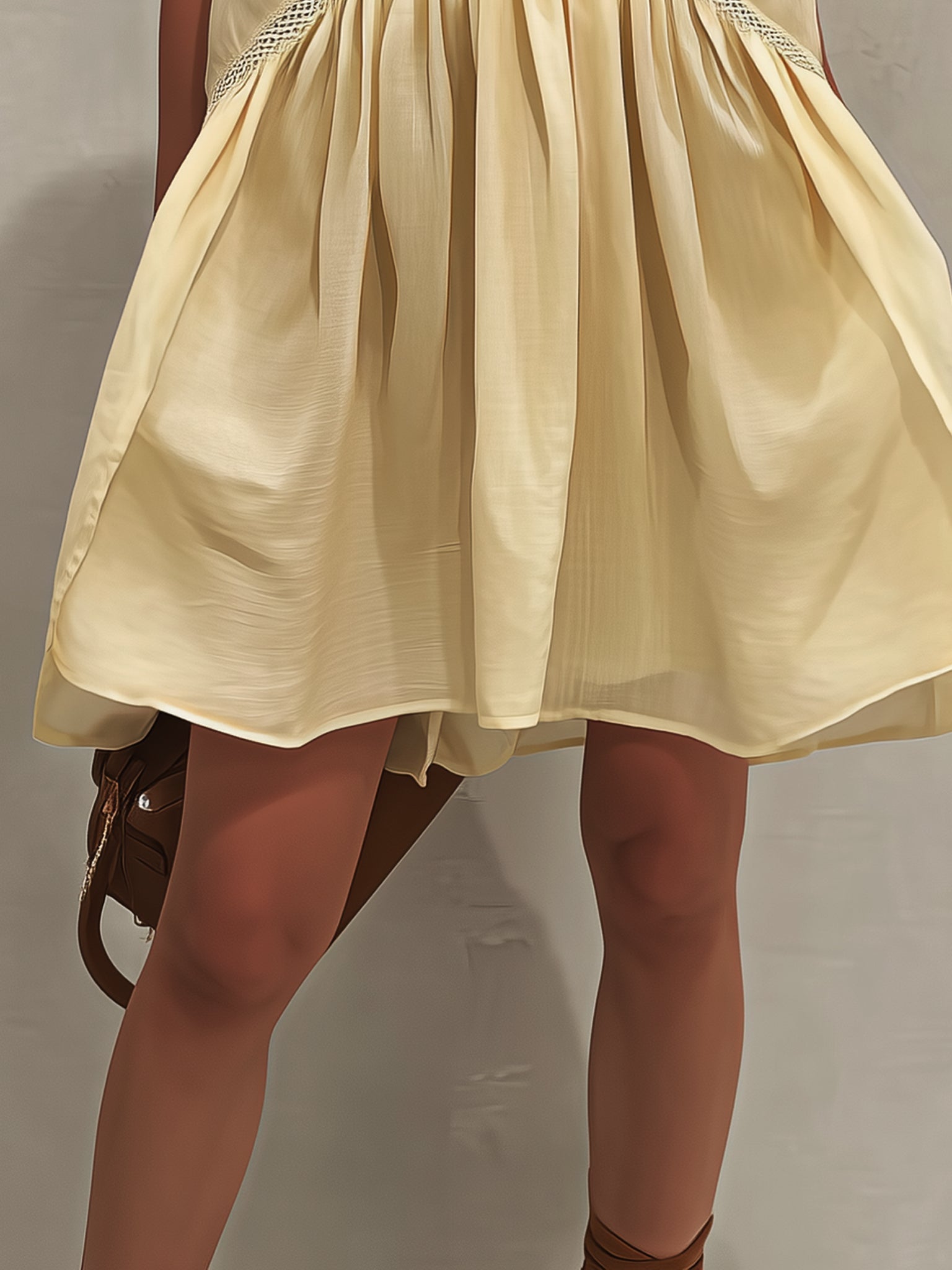 Mira V-Neck Mini Dress