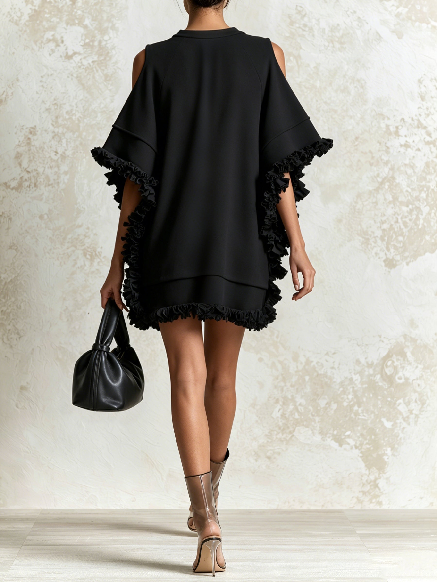 Skye Ruffled Off-Shoulder Dress