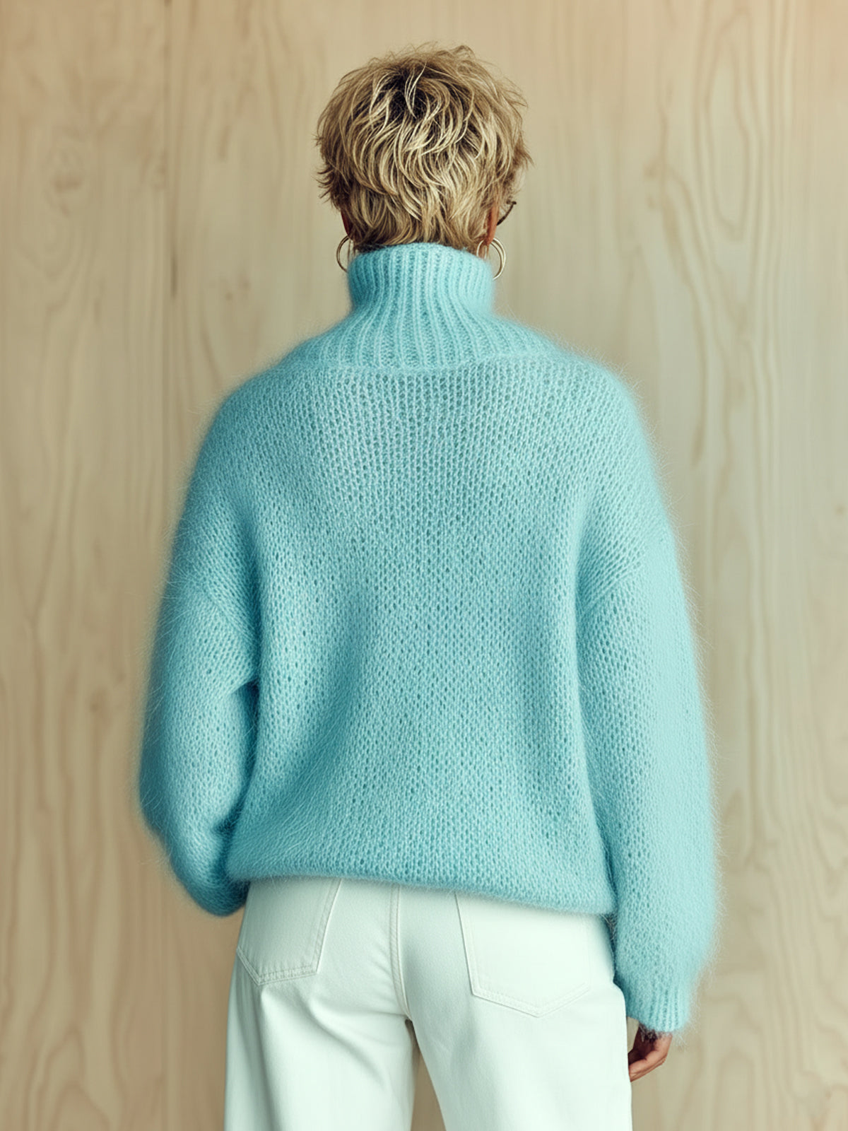 Maribel™ Slouchy Turtleneck Sweater