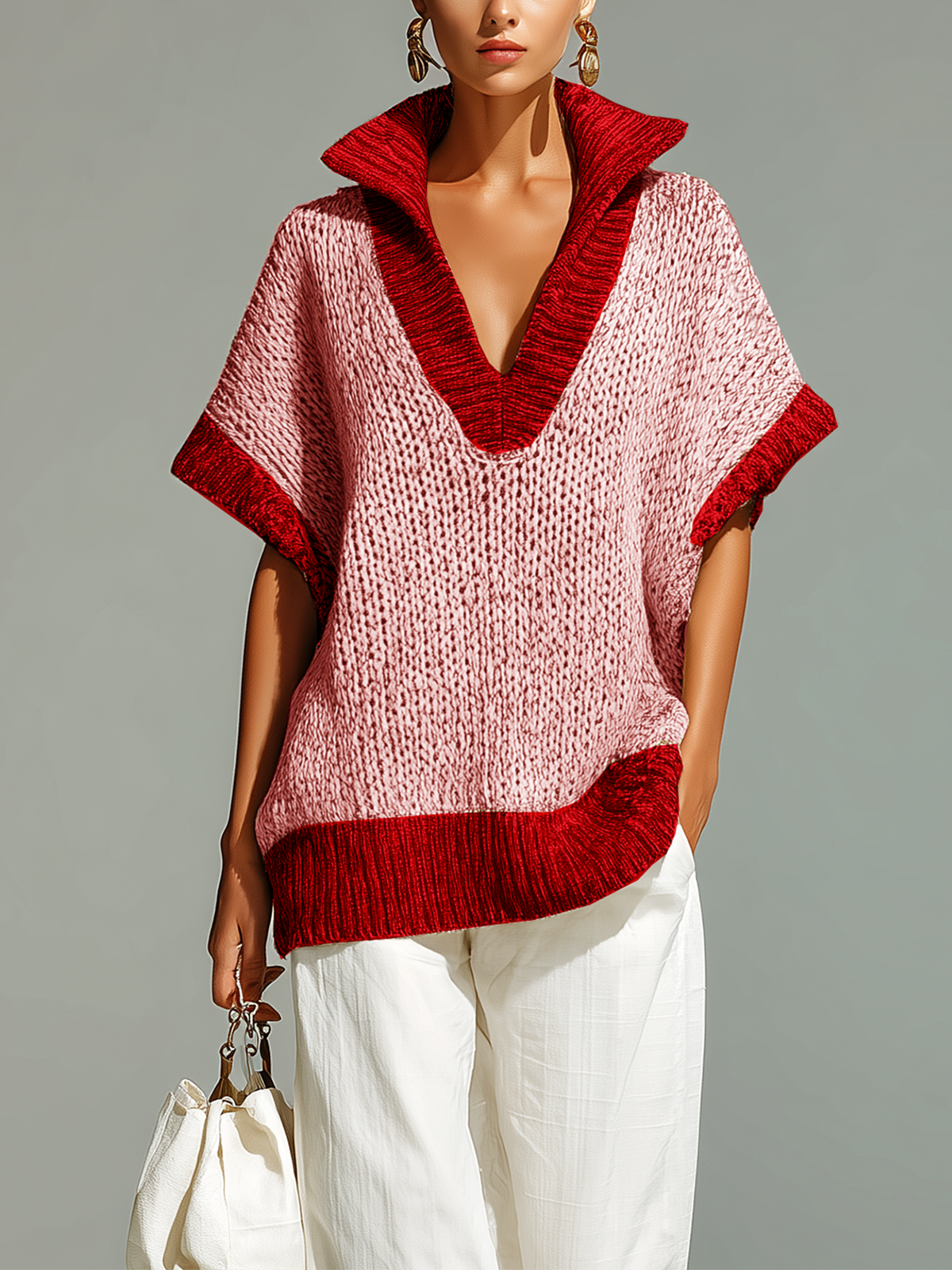 Damaris™ Colorblock Knit Vest