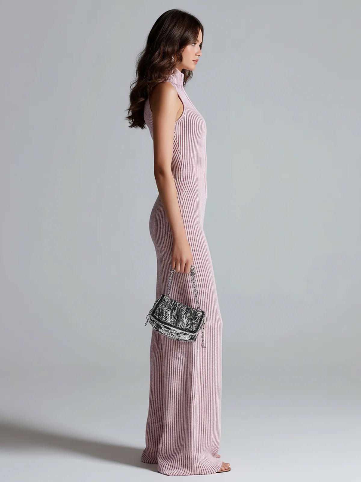 Eulalie™ Zip-Front Ribbed Jumpsuit