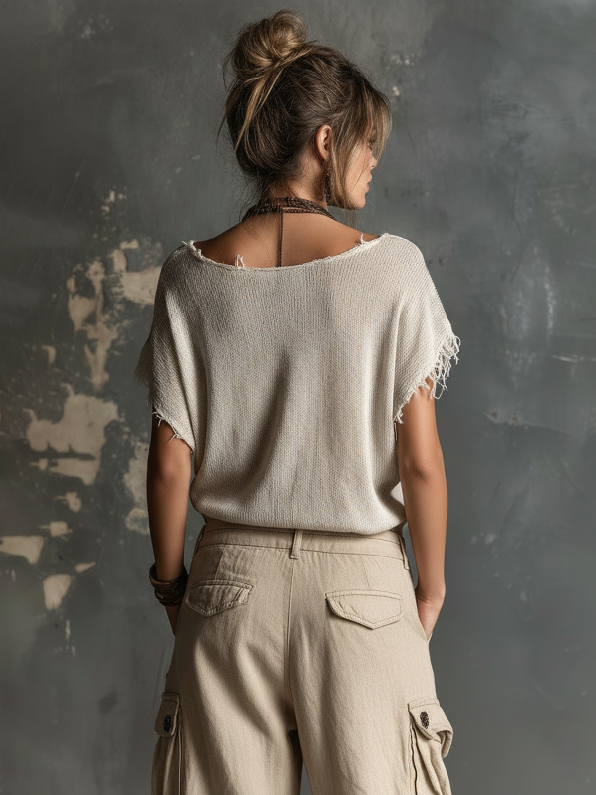 Athenais™ Star Dolman Knit Sweater