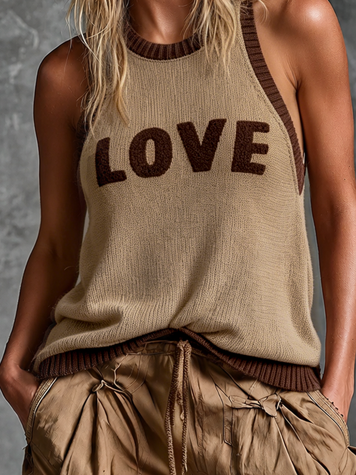 Lavinia™ Chenille Embroidery Tank Top
