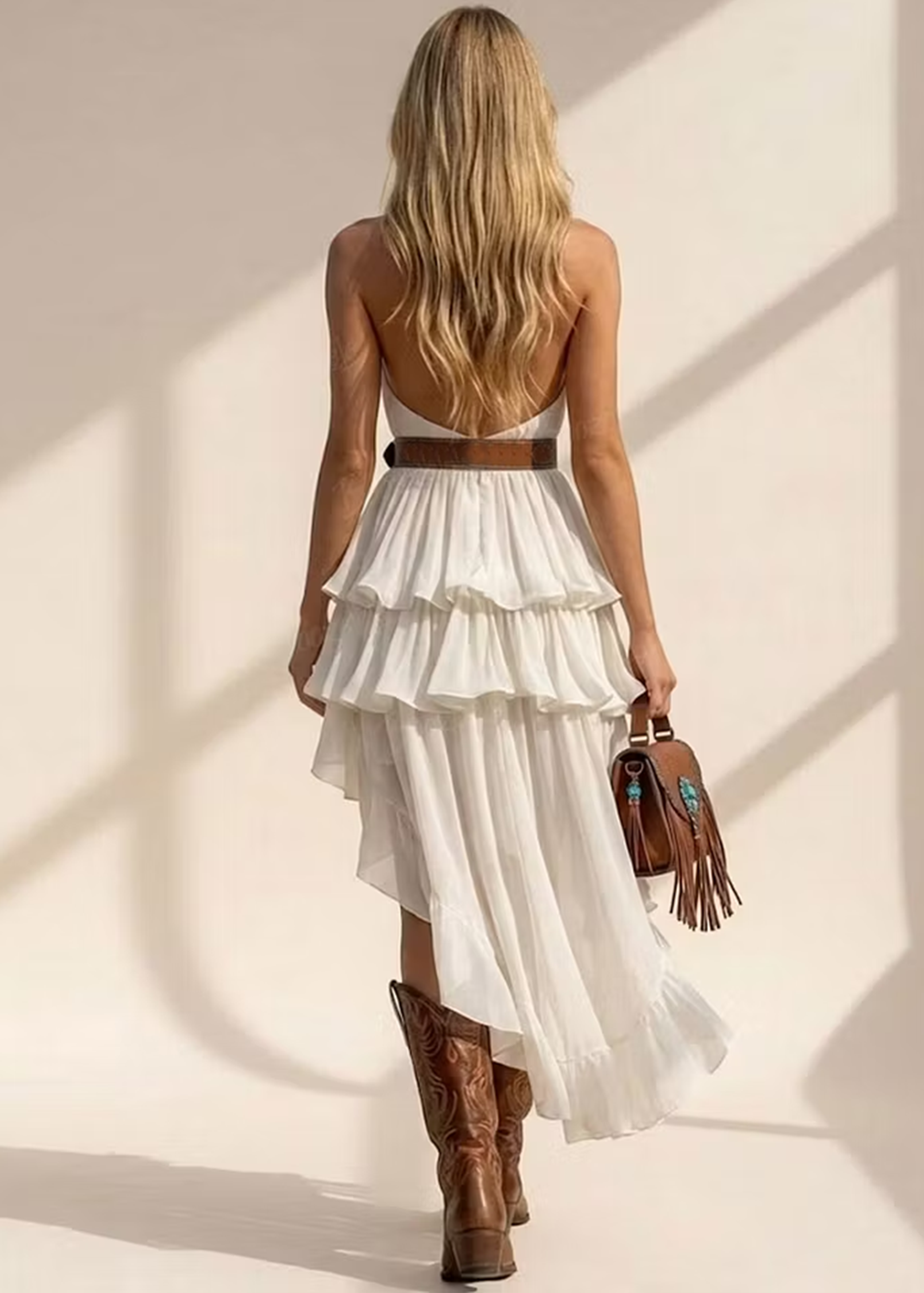 Maeve Halter Mini Dress