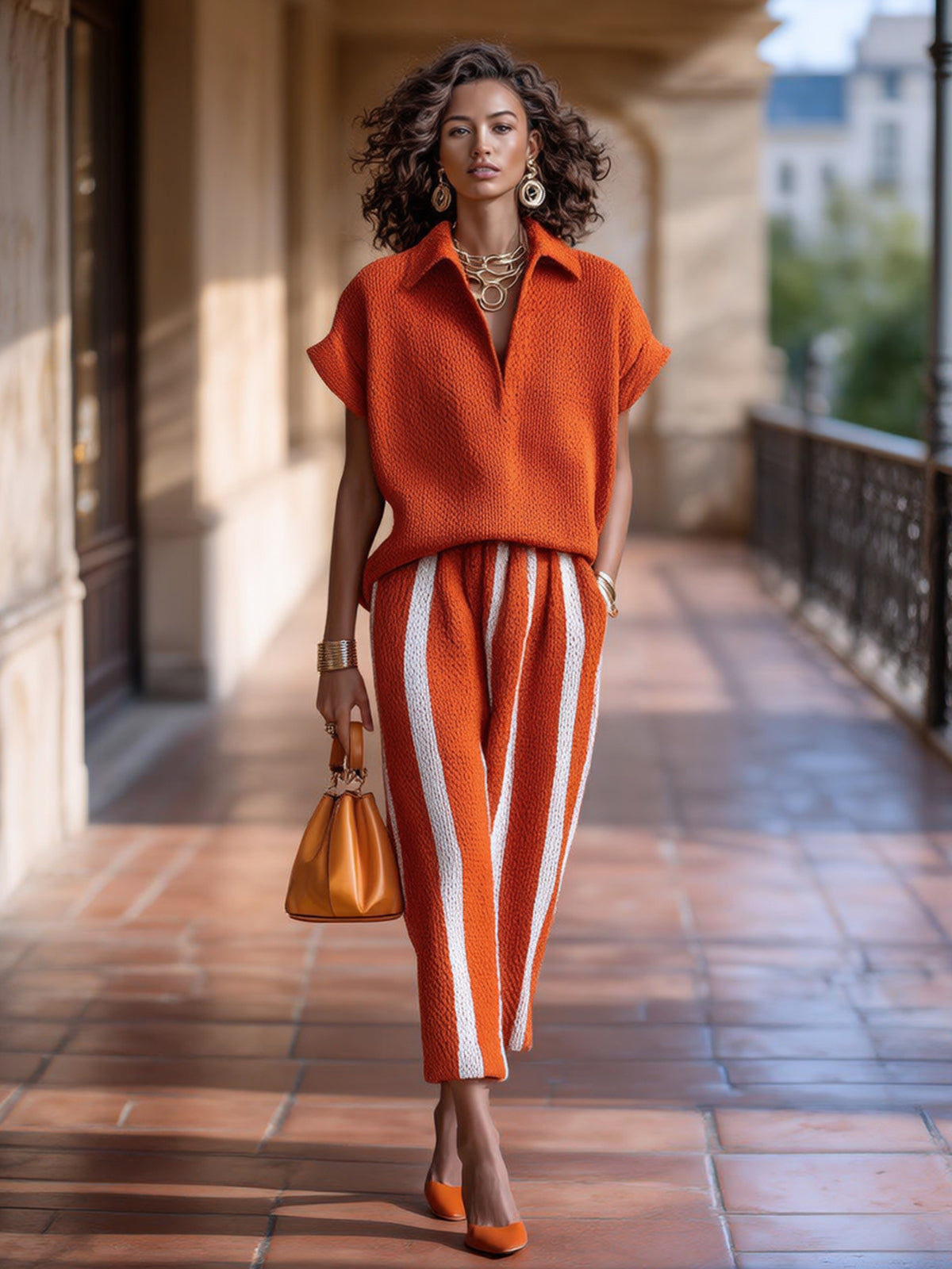 Berenice™ Colorblock Knit Two-Piece Set