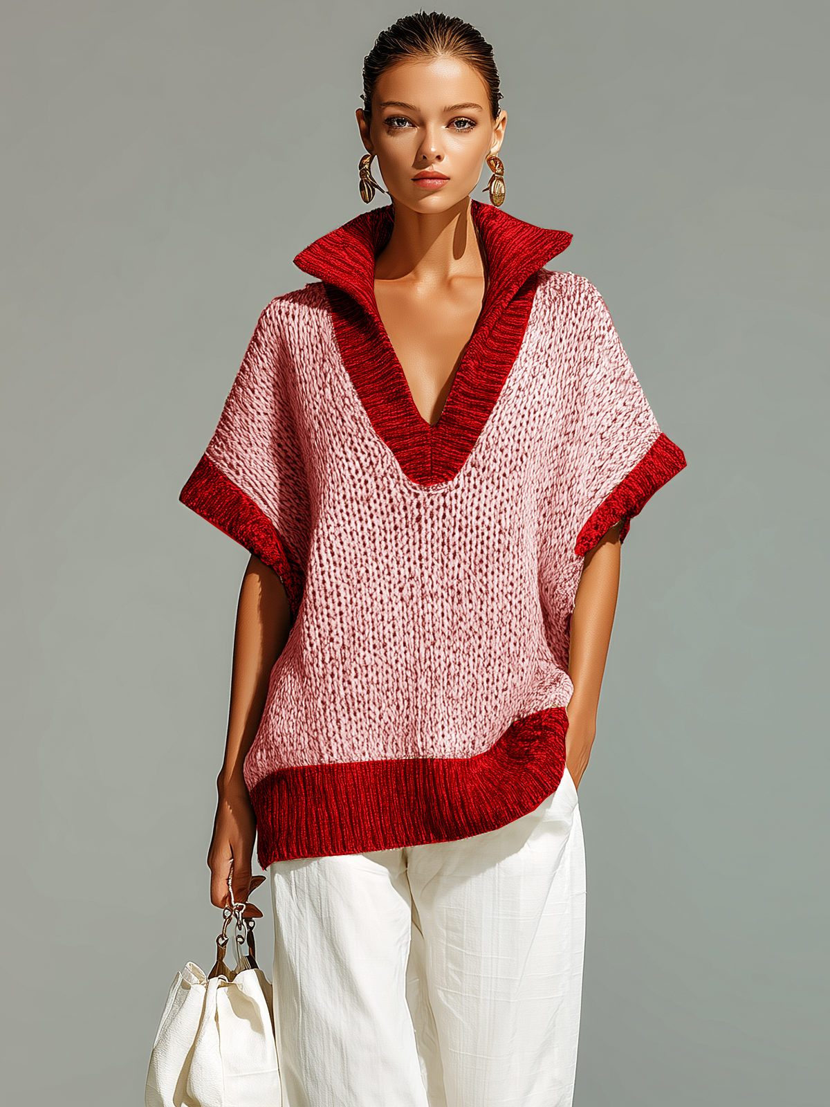Damaris™ Colorblock Knit Vest