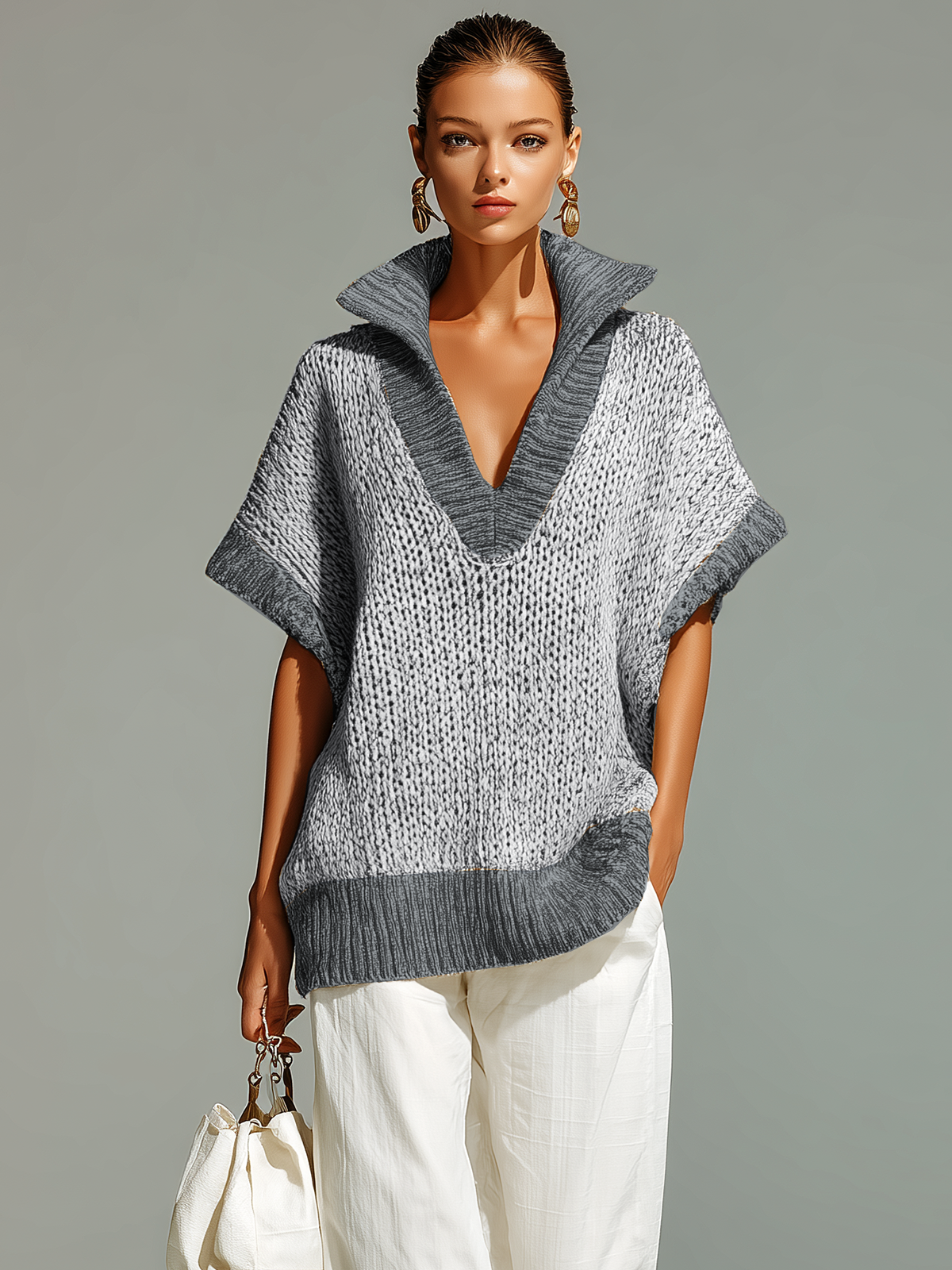 Damaris™ Colorblock Knit Vest