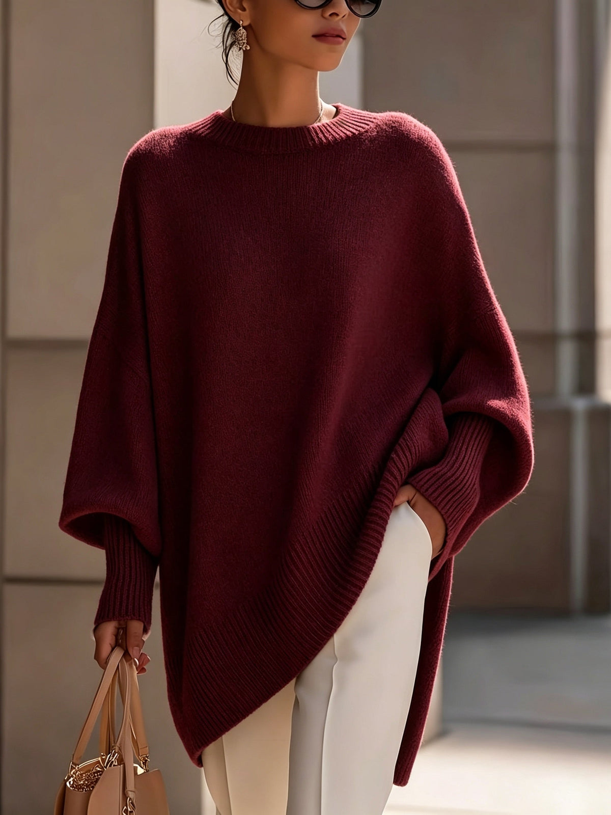 Maris Drape Sweater