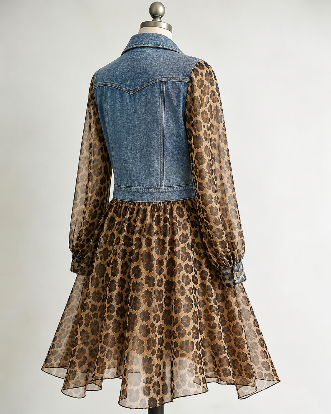 Milan Leopard Dress