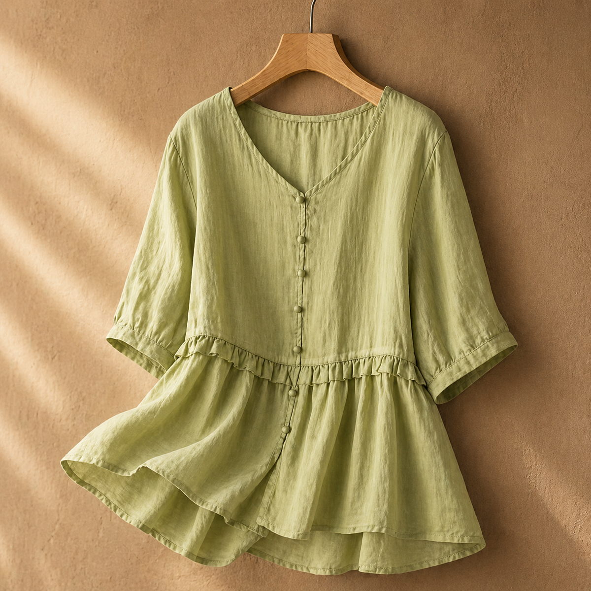 LAINEY JANE LINEN BLOUSE