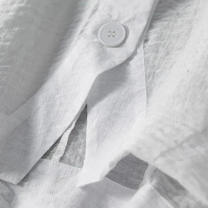 SIERRA GRACE LINEN BLOUSE