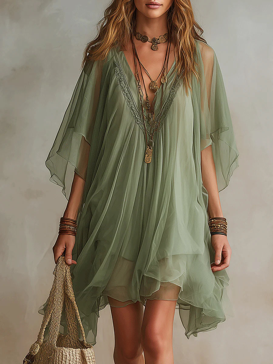 Mara Tiered Mini Dress