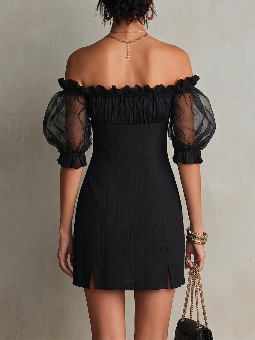 Amaya Off-Shoulder Mini Dress