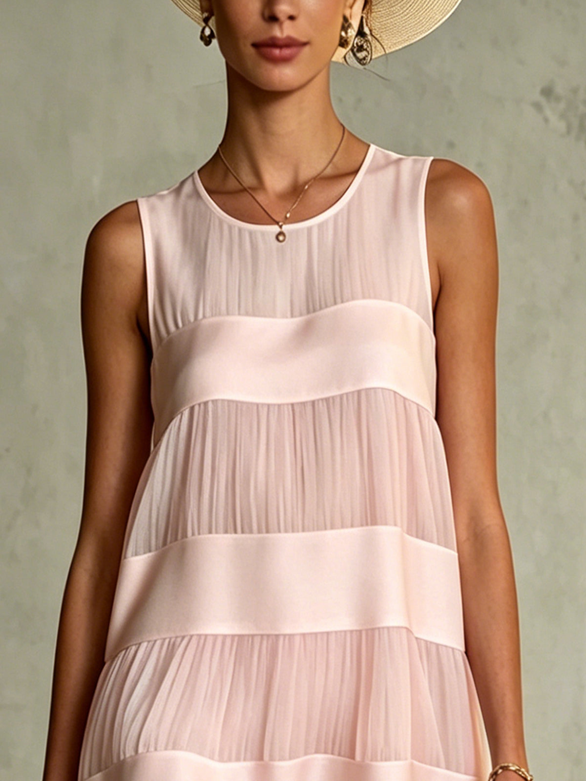 Colette Pleated Mini Dress