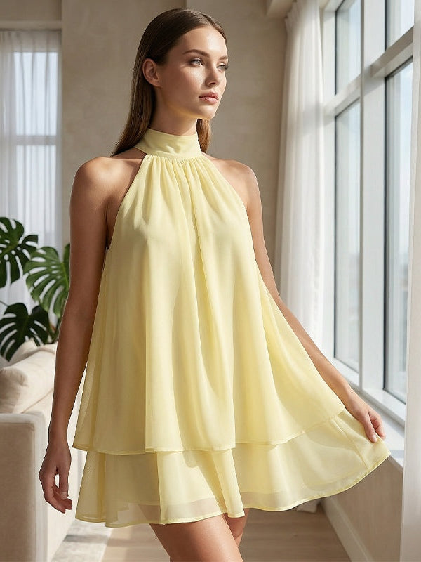 Esme Wrap Mini Dress